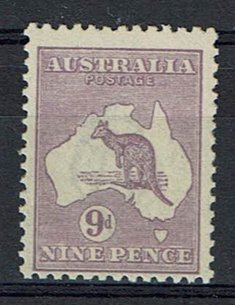 Image of Australia SG 39bw LMM British Commonwealth Stamp